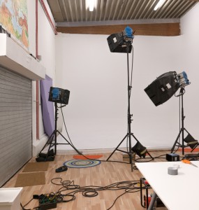 Sony producerer musikvideo i studie 2